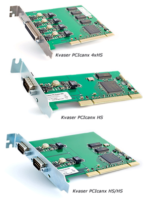 Kvaser PCIcanx Series